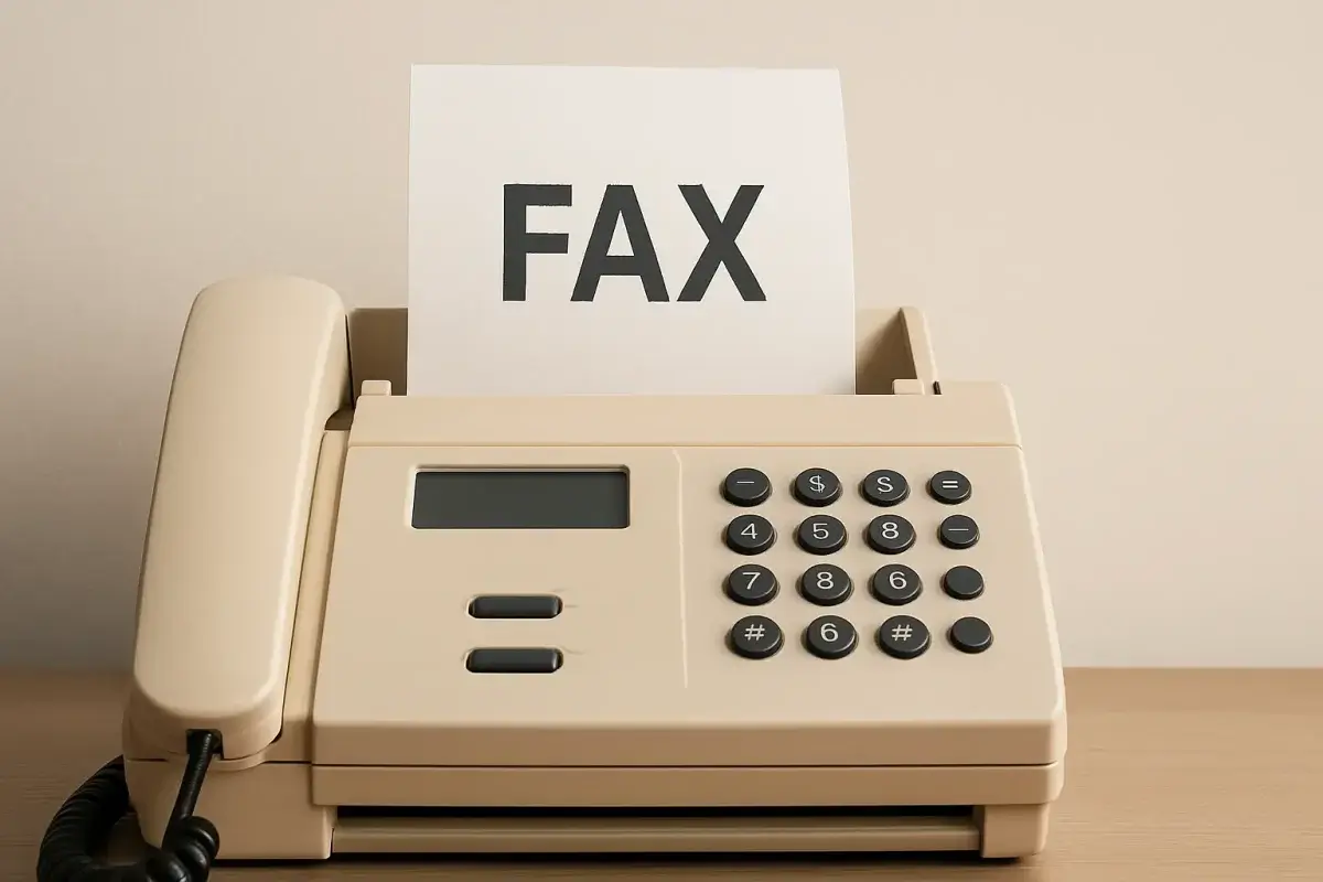 fax entsorgen